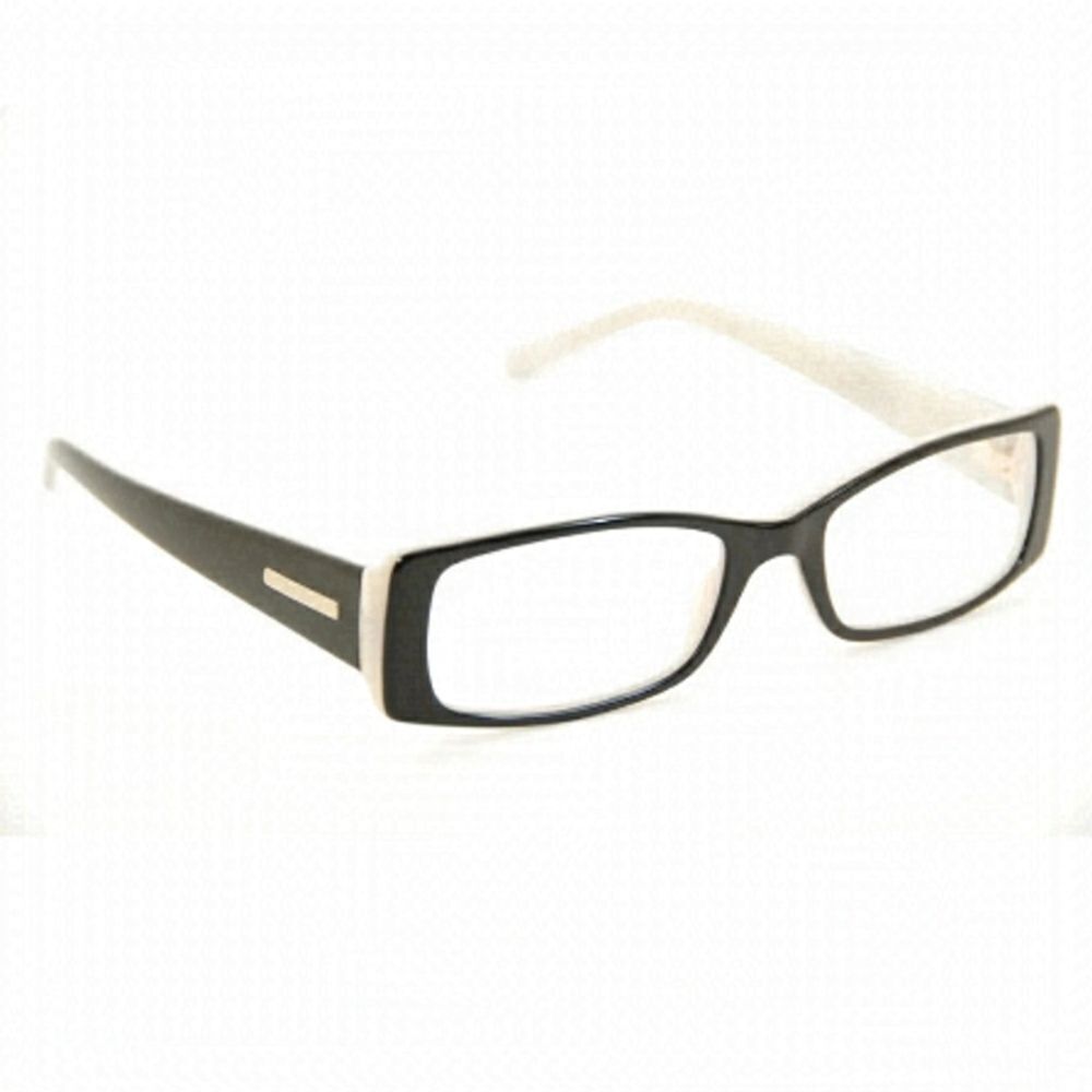 BURBERRY 2039 3095 Black/Ivory 50mm Frames Eyeglasses